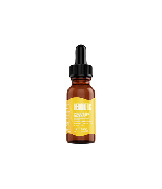 Buy Hembiotic 500mg Broad-Spectrum Functional CBD Oil UK