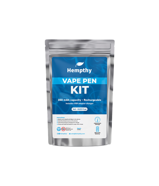 Hempthy 510 Vape Pen Kit -...