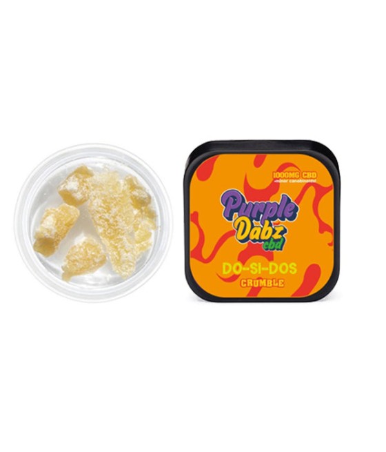 Buy 1 Get 1 Free Purple Dabz DO-SI-DOS CBD Crumble UK