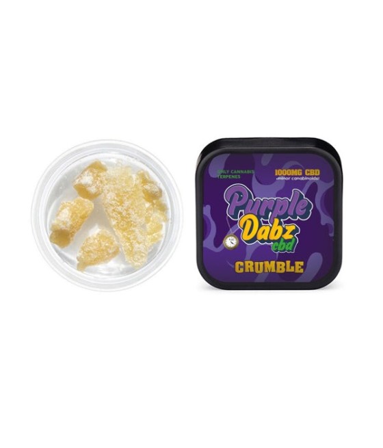 Buy Purple Dabz UK: 1000mg CBD Crumble BOGO Offer