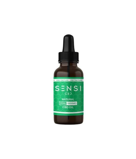 Buy 1 Get 1 Free Sensi CBD Peppermint Tincture Oil | Express CBD