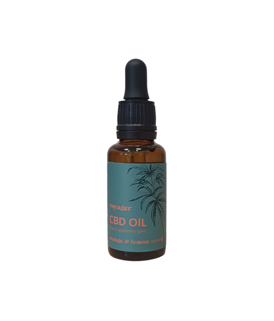 Voyager 2000mg CBD Oil UK - Natural Flavor, Limited Stock