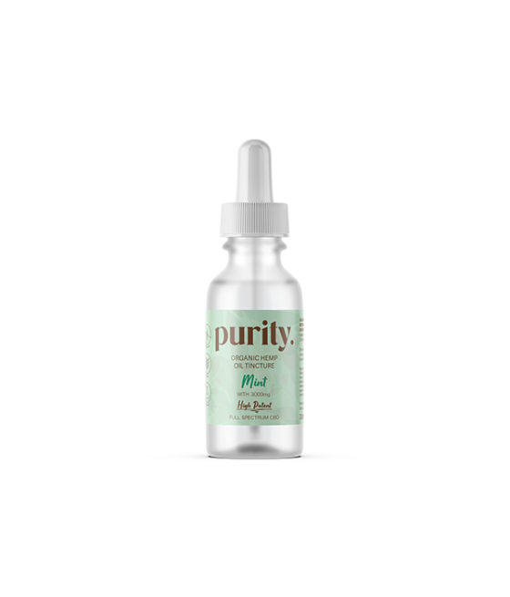 Buy Purity 3000mg High Potency CBD Oil Mint Flavor