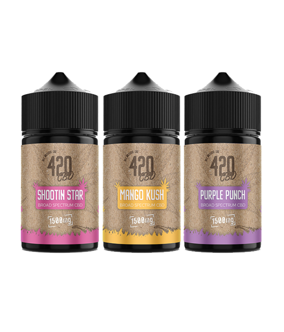 420 E-liquids 1500mg...