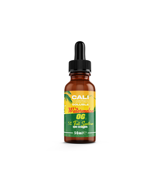 Buy CALI 5% Water Soluble CBD Oil - Purple Punch Flavor