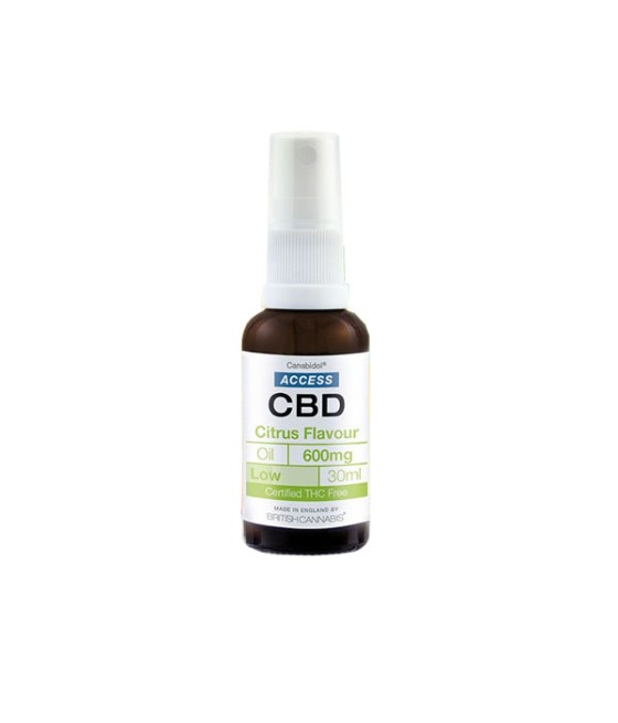 Buy Access CBD 600mg Citrus Broad Spectrum Oil in UK