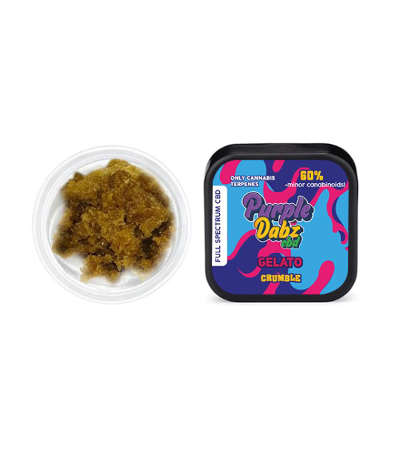 Buy Purple Dank 60% CBD Crumble - Buy 1 Get 1 Free