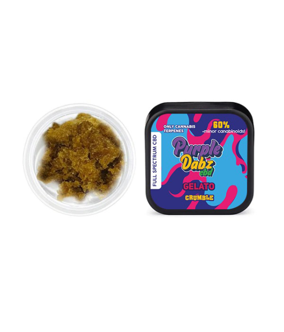 Buy Purple Dank 60% CBD Crumble 0.5g - Buy 1 Get 1 Free