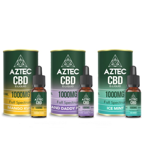 Aztec CBD 1000mg CBD Vaping...