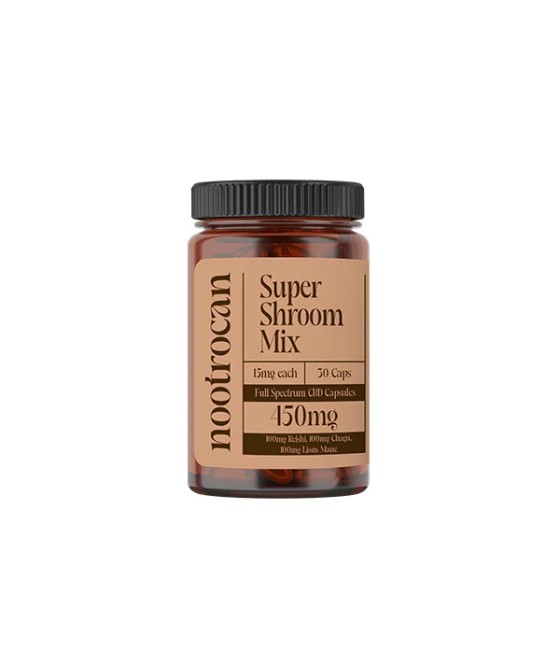Nootrocan 450mg Full Spectrum CBD Nootropic Capsules - 30 Caps