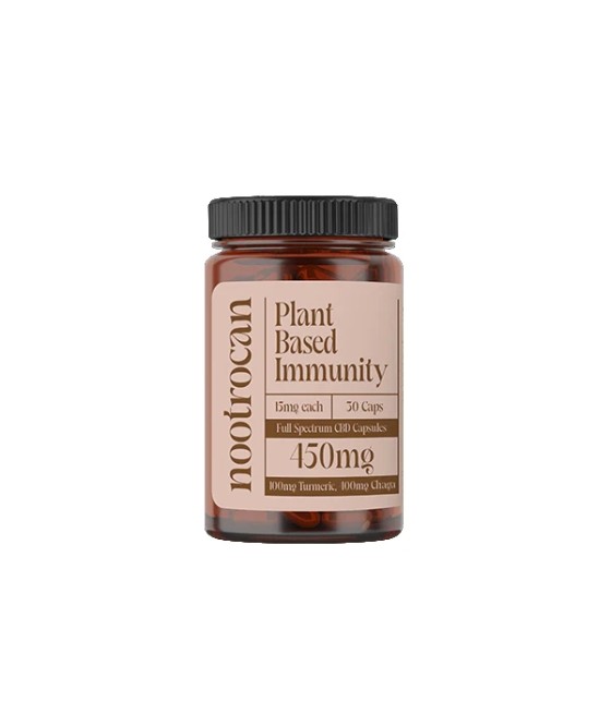 Nootrocan 450mg Full Spectrum CBD Nootropic Capsules - 30 Caps