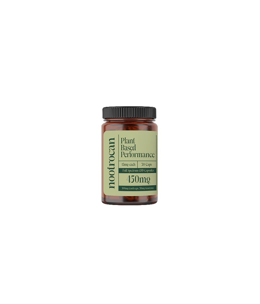 Nootrocan 450mg Full Spectrum CBD Nootropic Capsules - 30 Caps
