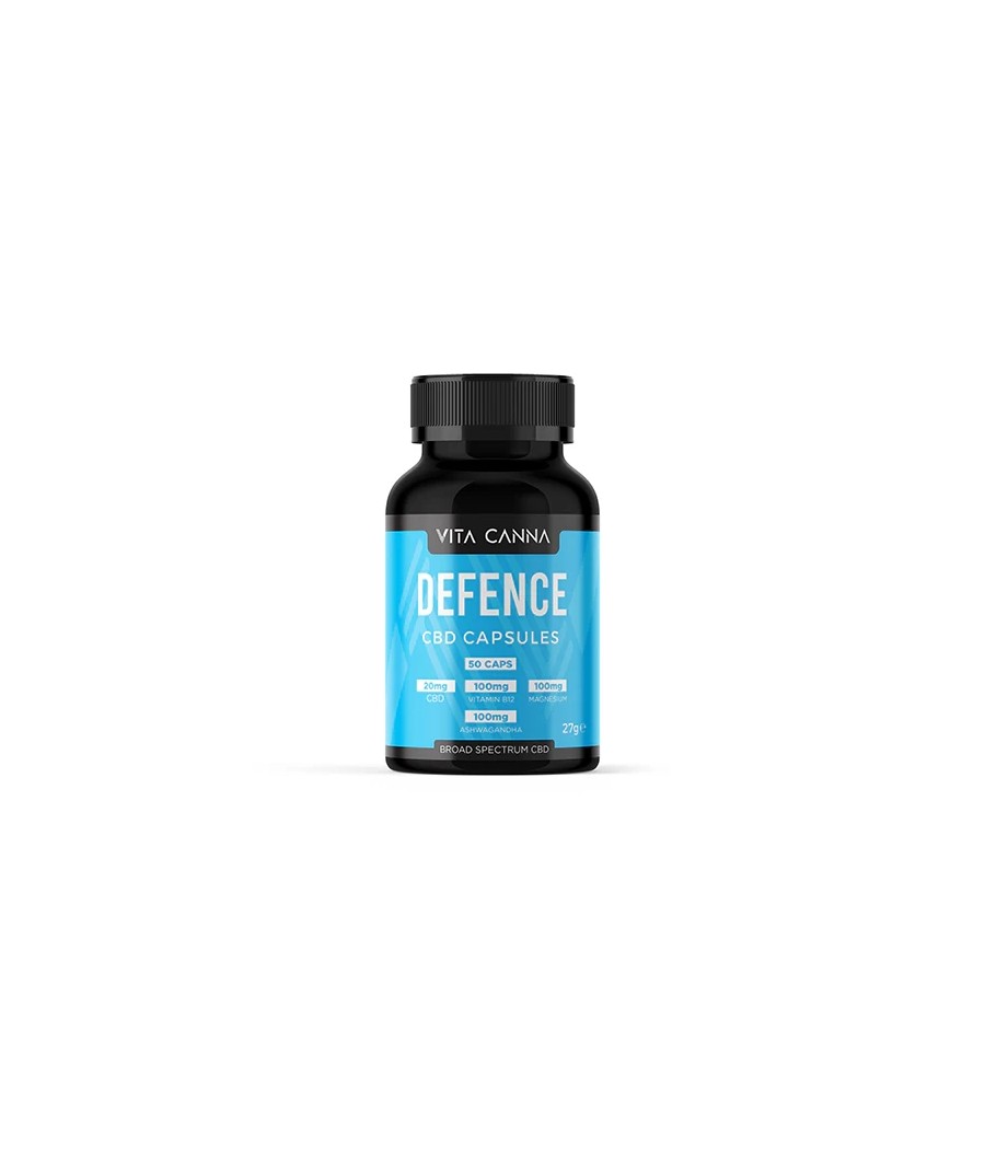 Vita Canna 1000mg Broad Spectrum Functional CBD Vegan Capsules - 50 Caps