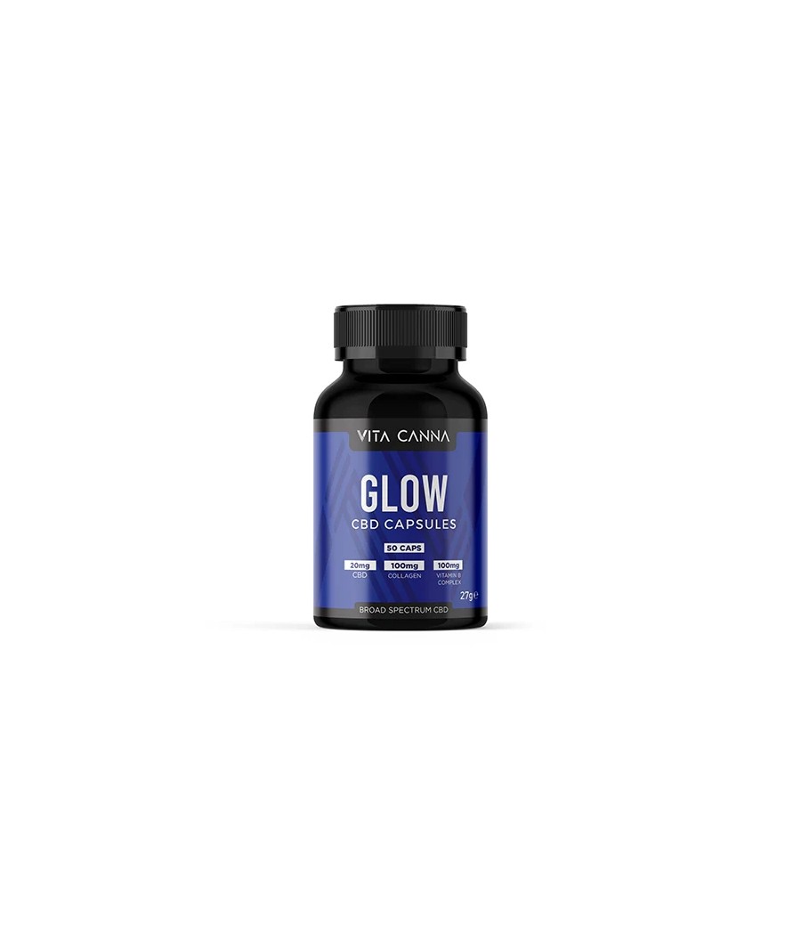 Vita Canna 1000mg Broad Spectrum Functional CBD Vegan Capsules - 50 Caps