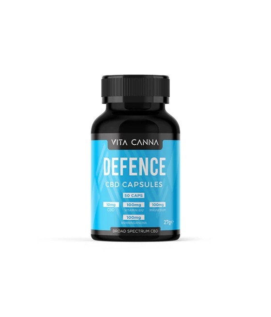 Vita Canna 500mg Broad Spectrum Functional CBD Vegan Capsules - 50 Caps