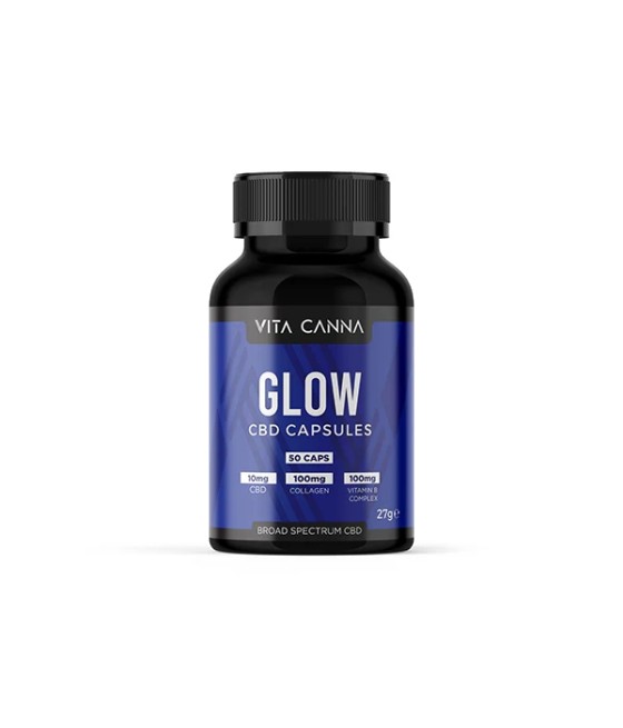 Vita Canna 500mg Broad Spectrum Functional CBD Vegan Capsules - 50 Caps