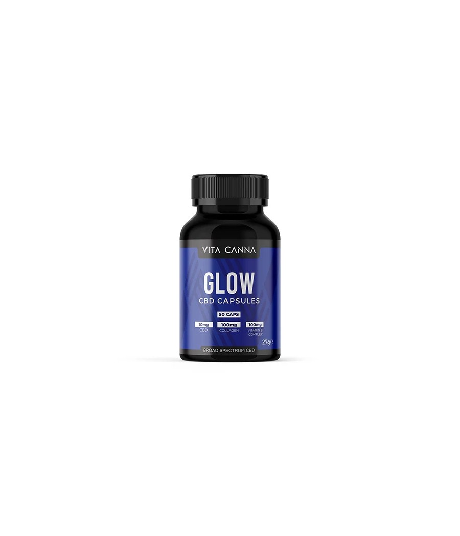 Vita Canna 500mg Broad Spectrum Functional CBD Vegan Capsules - 50 Caps