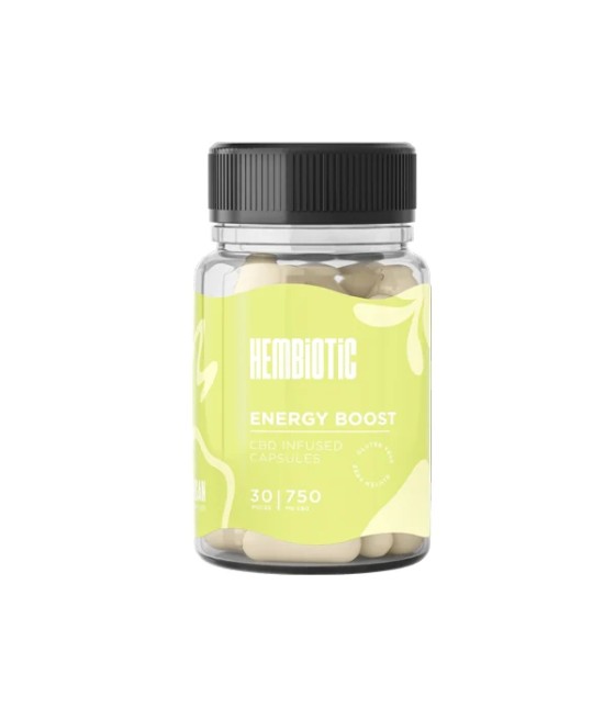 Hembiotic 750mg Functional CBD Capsules - 30 Caps