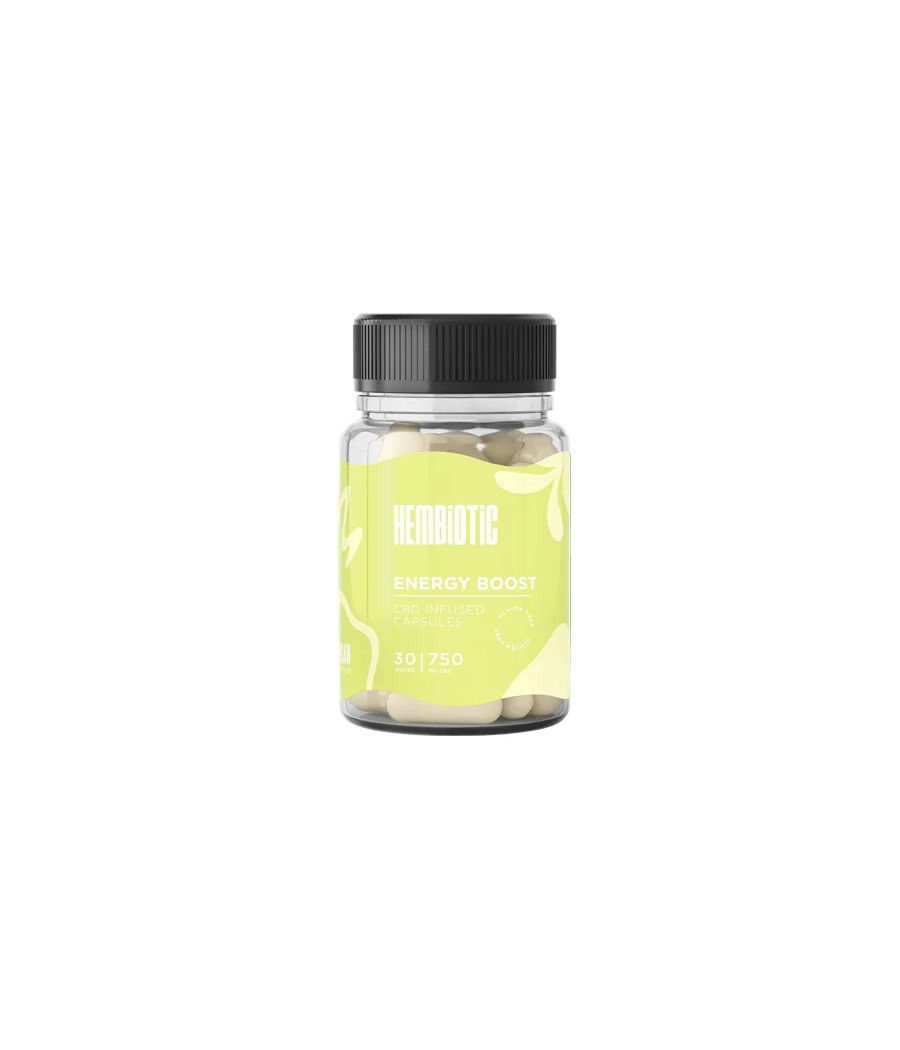 Hembiotic 750mg Functional CBD Capsules - 30 Caps