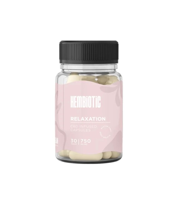 Hembiotic 750mg Functional CBD Capsules - 30 Caps