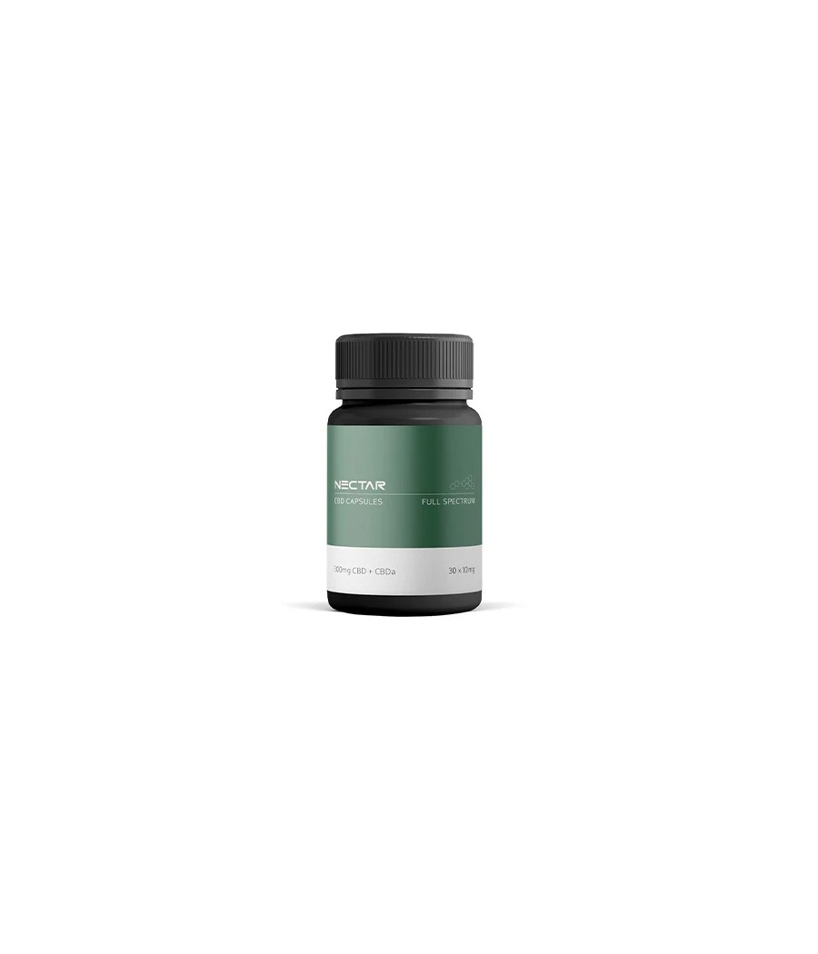 Nectar 300mg Full Spectrum CBD + CBDa Capsules - 30 Caps