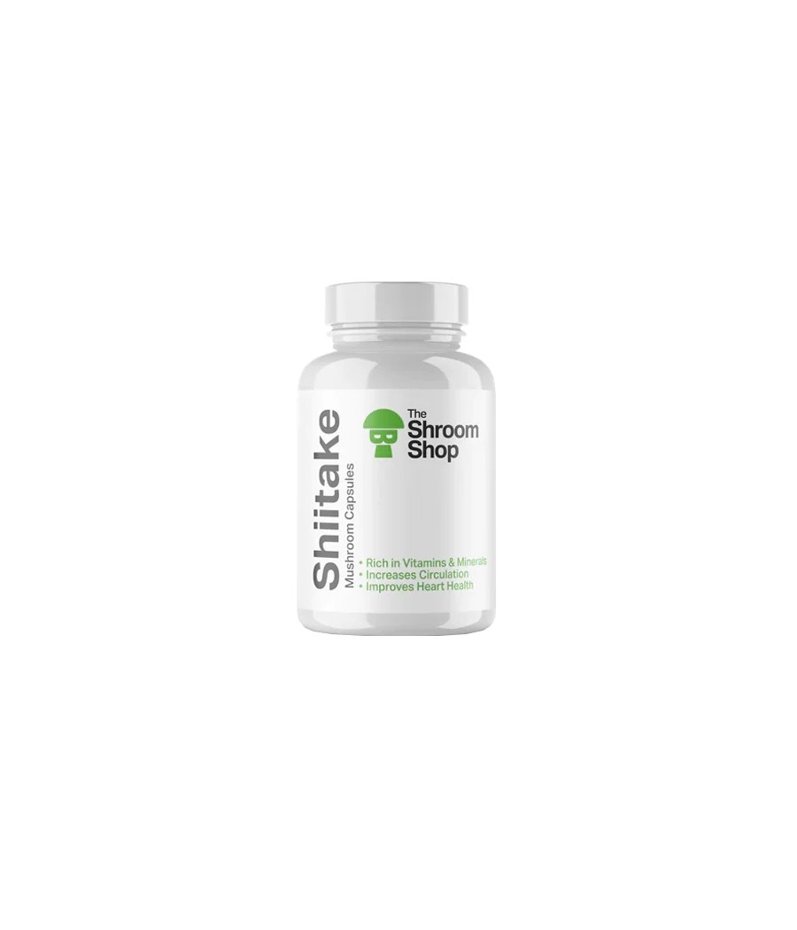 The Shroom Shop Shiitake Mushroom 45000mg Capsules - 90 Caps