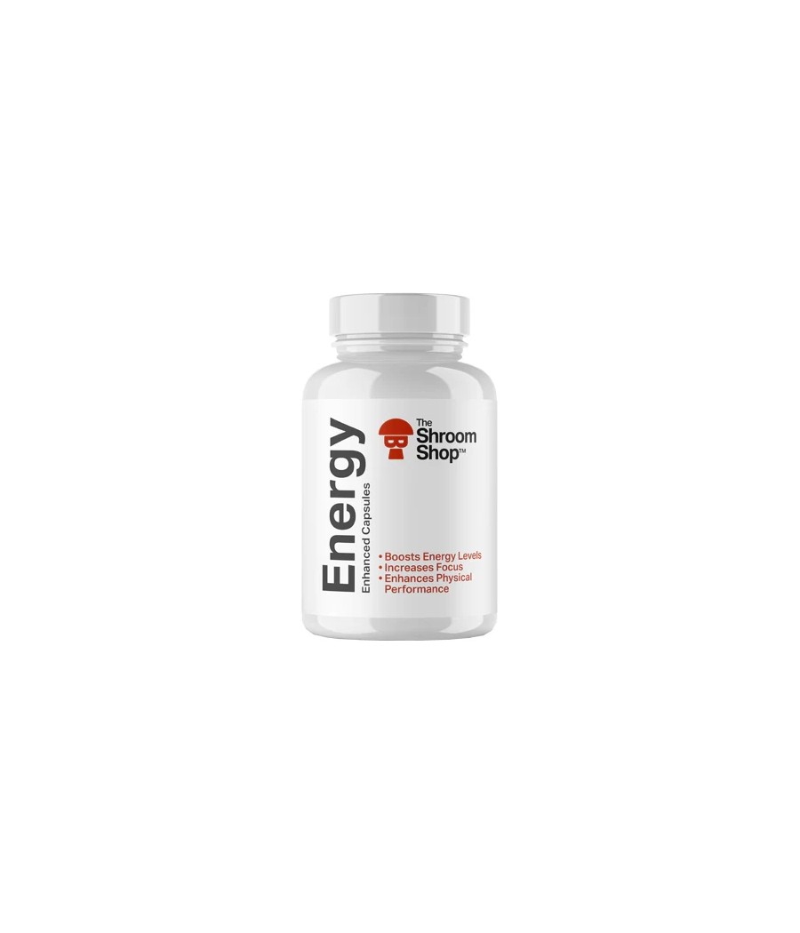 The Shroom Shop Enhanced Energy 67500mg Capsules - 90 Caps
