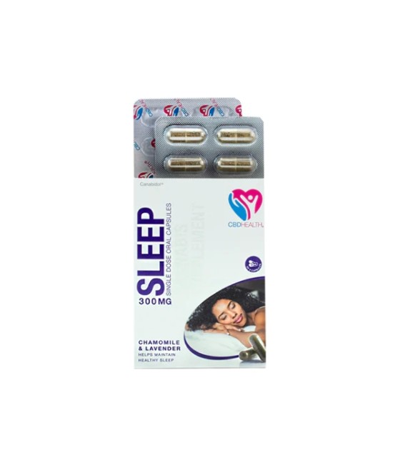 CBD by British Cannabis 300mg CBD Oral Capsules 30 Caps - Sleep
