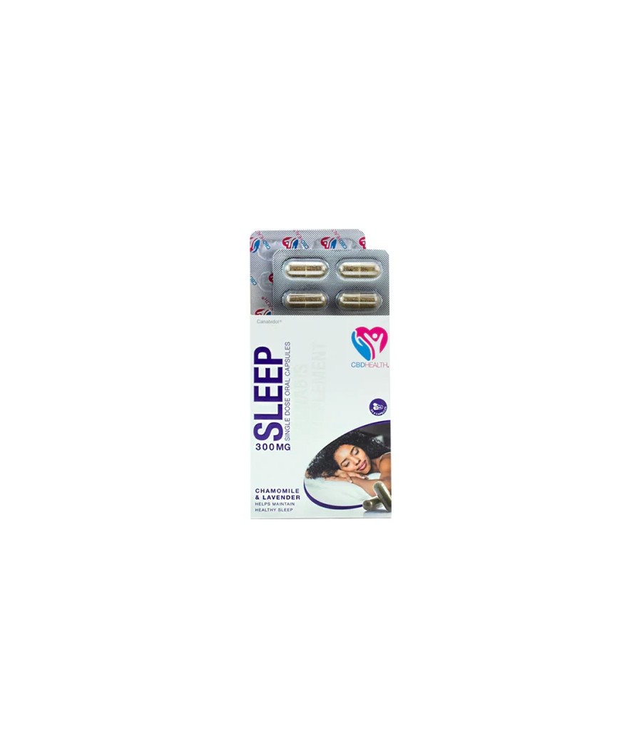 CBD by British Cannabis 300mg CBD Oral Capsules 30 Caps - Sleep CBD by British Cannabis 300mg CBD Oral Capsules 30 Caps - Sleep