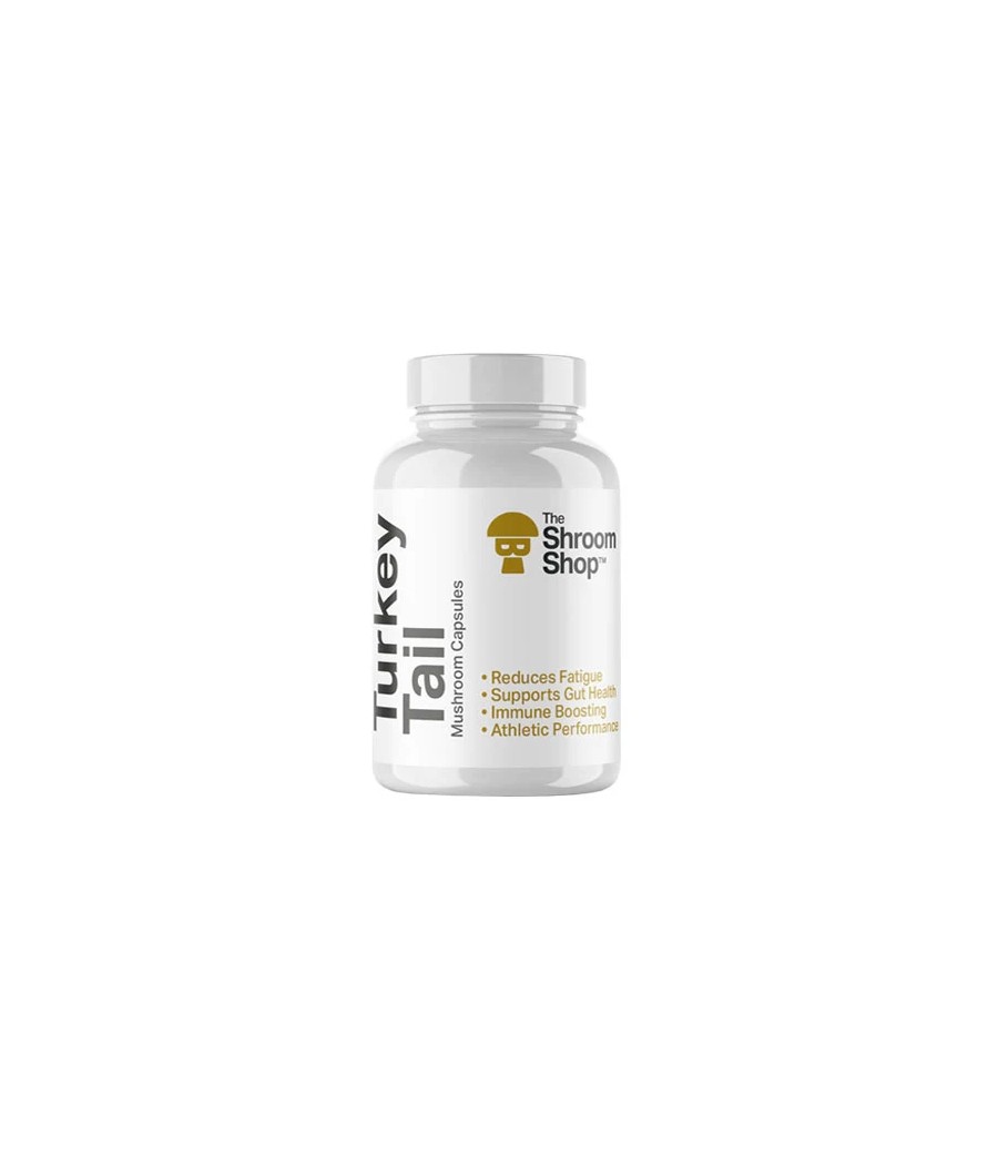 The Shroom Shop Turkey Tail Mushroom 45000mg Capsules - 90 Caps The Shroom Shop Turkey Tail Mushroom 45000mg Capsules - 90 Caps