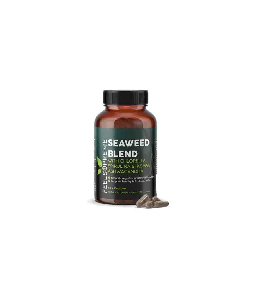 Feel Supreme Seaweed Blend Capsules - 100 Caps Feel Supreme Seaweed Blend Capsules - 100 Caps