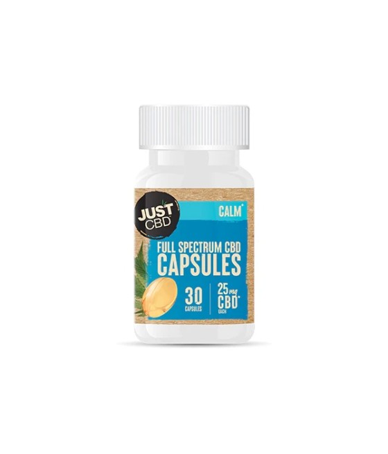 Just CBD 750mg Full Spectrum Soft Gels 30ct Capsules