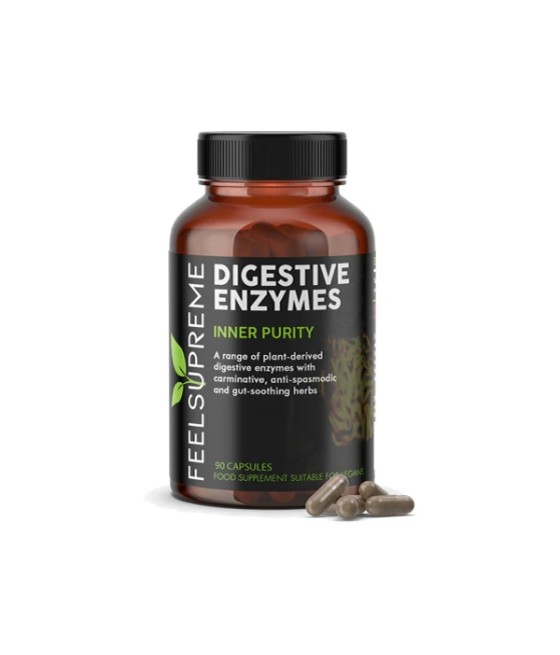 Feel Supreme Digestive Enzymes Inner Purity Capsules - 90 Caps