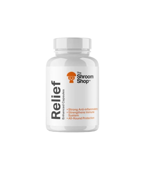 The Shroom Shop Enhanced Relief 67500mg Capsules - 90 Caps