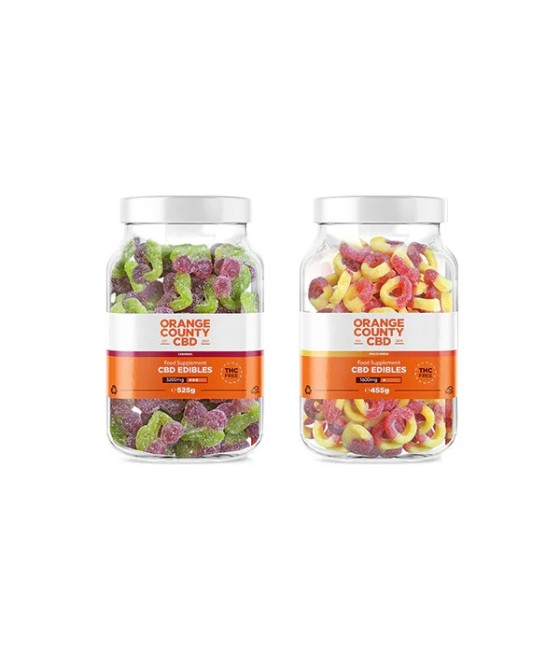 Orange County CBD 1600mg Gummies - Large Pack