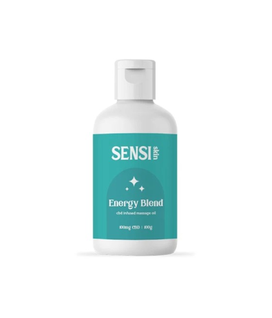 Sensi CBD 100mg CBD Massage Oil - 100ml (BUY 1 GET 1 FREE)