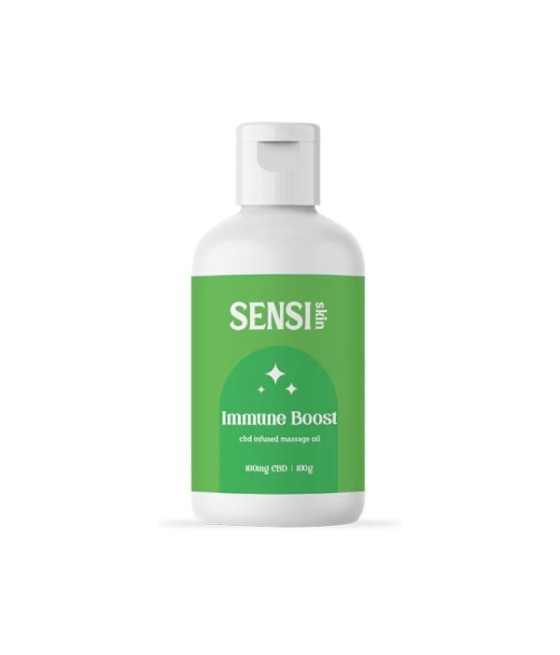 Sensi CBD 100mg CBD Massage Oil - 100ml (BUY 1 GET 1 FREE)