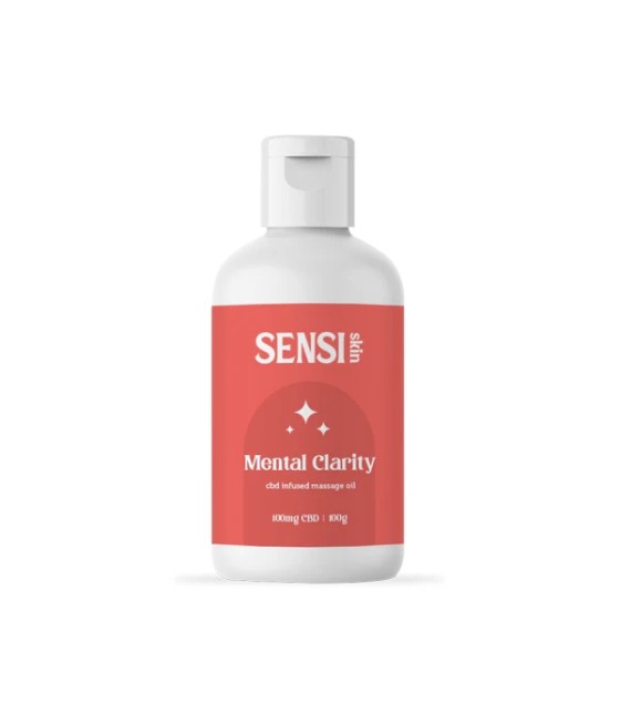 Sensi CBD 100mg CBD Massage Oil - 100ml (BUY 1 GET 1 FREE)