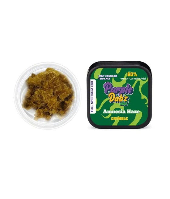 Purple Dank 60% Full Spectrum Crumble - 1.0g (BUY 1 GET 1 FREE) Purple Dank 60% Full Spectrum Crumble - 1.0g (BUY 1 GET 1 FREE)