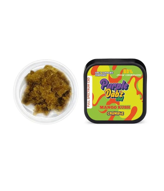Purple Dank 60% Full Spectrum Crumble - 1.0g (BUY 1 GET 1 FREE) Purple Dank 60% Full Spectrum Crumble - 1.0g (BUY 1 GET 1 FREE)