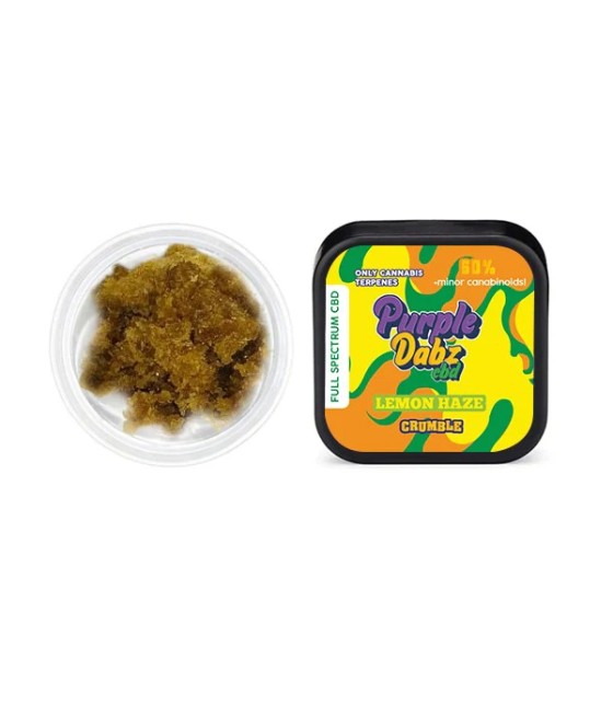 Purple Dank 60% Full Spectrum Crumble - 1.0g (BUY 1 GET 1 FREE) Purple Dank 60% Full Spectrum Crumble - 1.0g (BUY 1 GET 1 FREE)