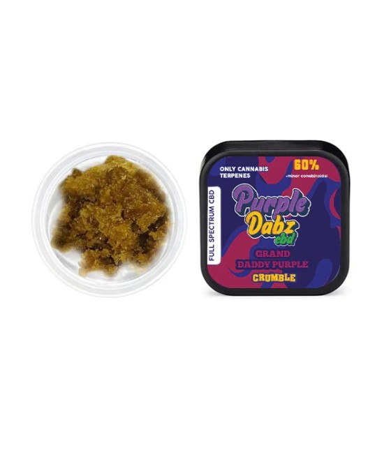 Purple Dank 60% Full Spectrum Crumble - 1.0g (BUY 1 GET 1 FREE) Purple Dank 60% Full Spectrum Crumble - 1.0g (BUY 1 GET 1 FREE)