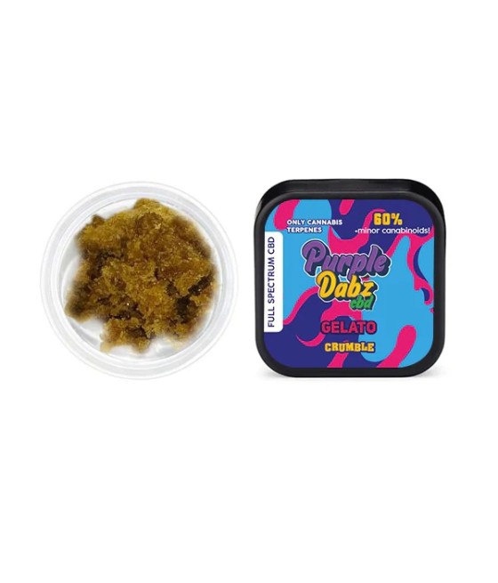 Purple Dank 60% Full Spectrum Crumble - 1.0g (BUY 1 GET 1 FREE) Purple Dank 60% Full Spectrum Crumble - 1.0g (BUY 1 GET 1 FREE)