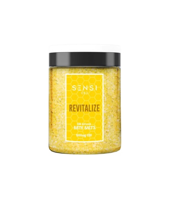 Sensi CBD 1000mg CBD Infused Bath Salts - 700g (BUY 1 GET 1 FREE)