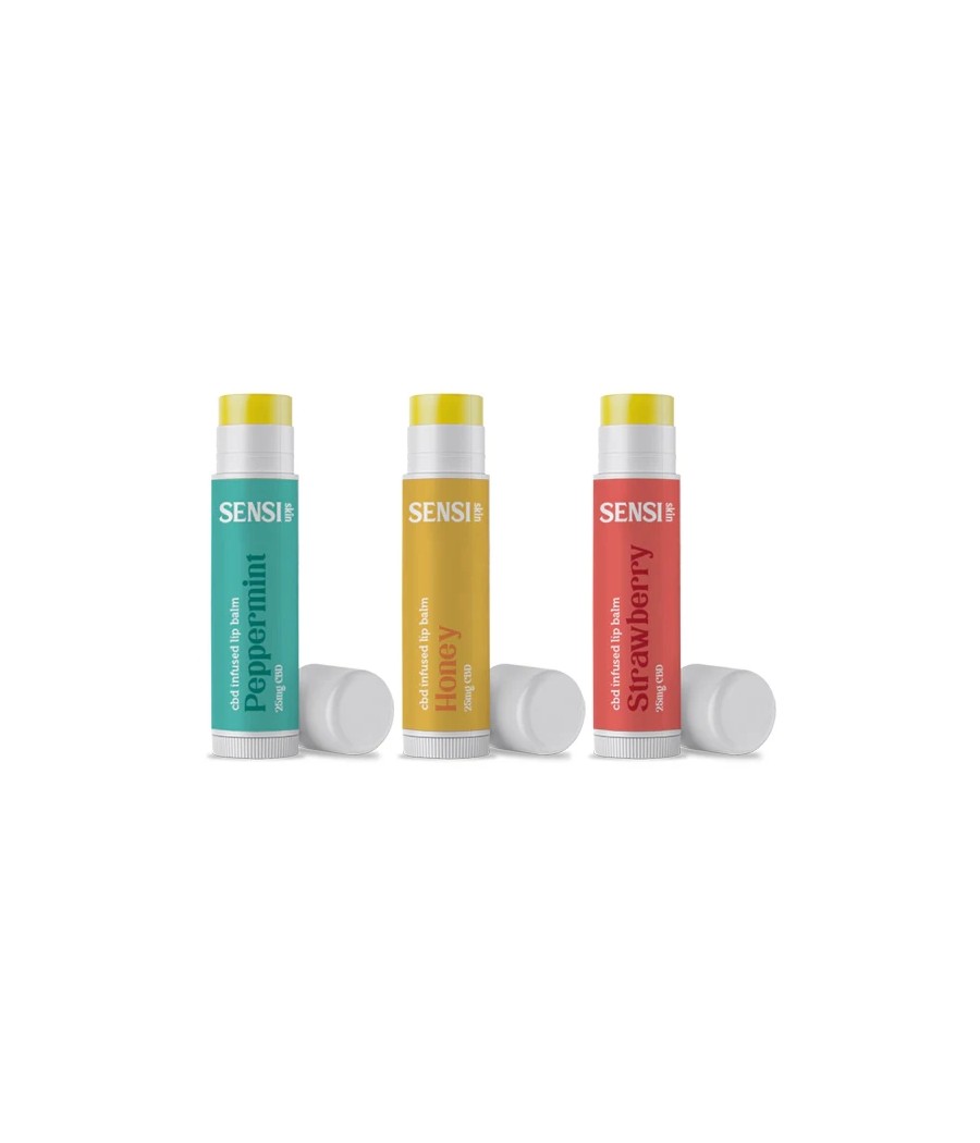 Sensi Skin 25mg CBD Lip Balm - 4g (BUY 1 GET 1 FREE) Sensi Skin 25mg CBD Lip Balm - 4g (BUY 1 GET 1 FREE)