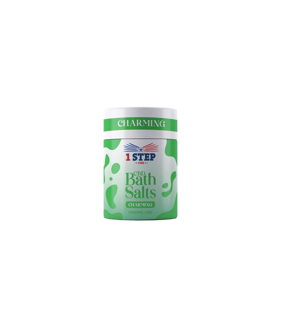 1 Step CBD 1000mg CBD Bath Salts - 500g (BUY 1 GET 1 FREE)