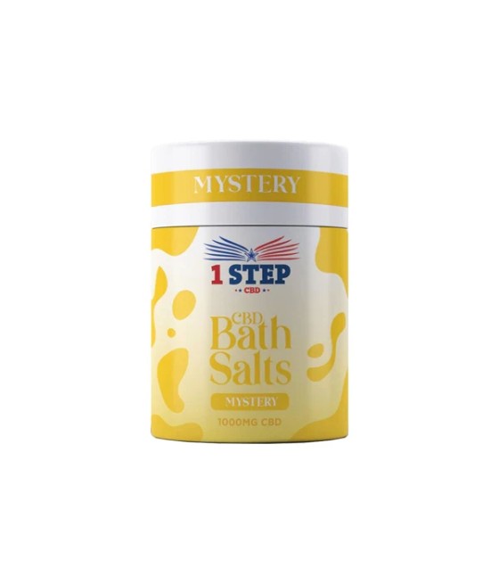 1 Step CBD 1000mg CBD Bath Salts - 500g (BUY 1 GET 1 FREE)