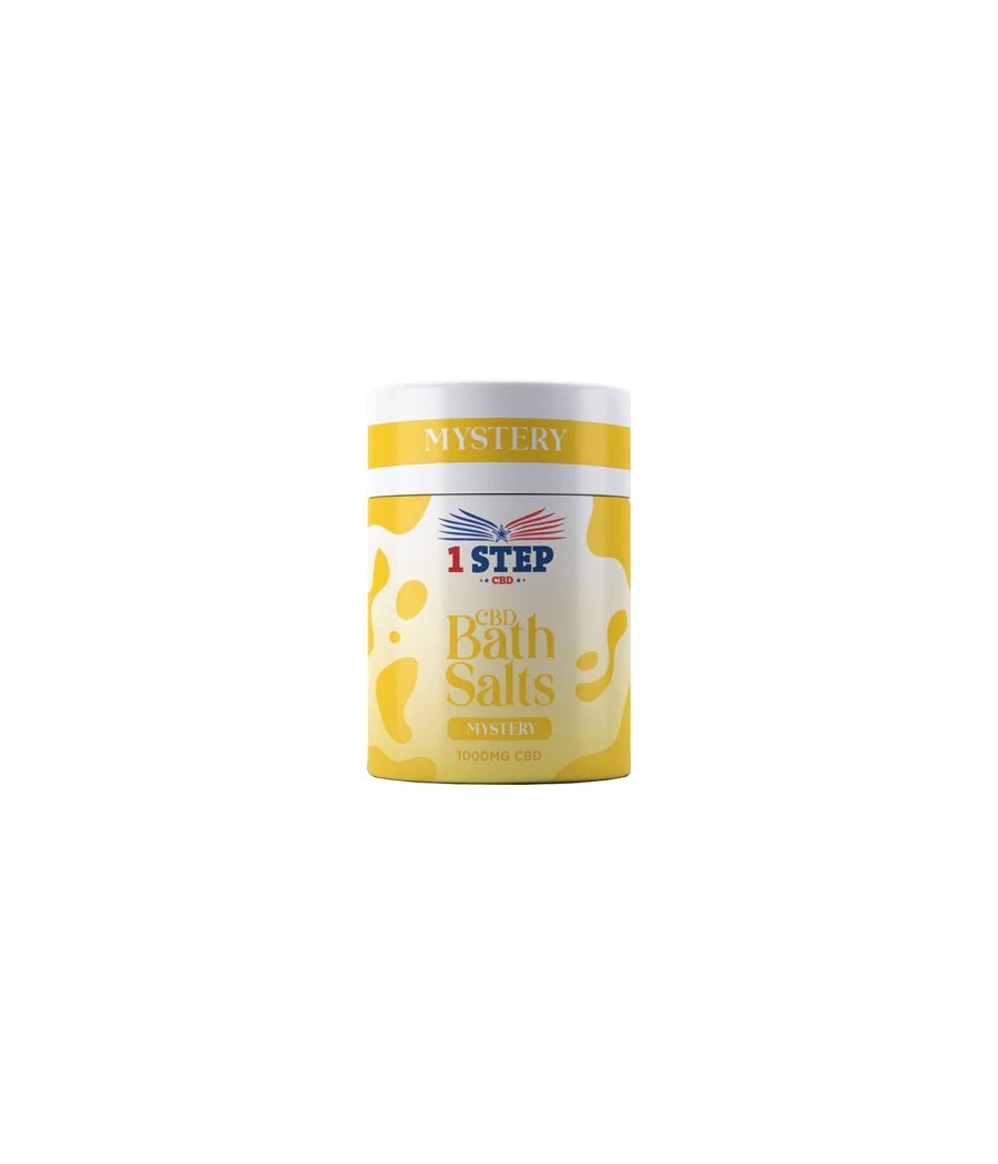 1 Step CBD 1000mg CBD Bath Salts - 500g (BUY 1 GET 1 FREE)