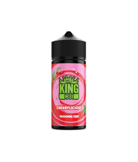 King CBD 1000mg CBD E-liquid 120ml (80VG/20PG) (BUY 1 GET 1 FREE) King CBD 1000mg CBD E-liquid 120ml (80VG/20PG) (BUY 1 GET 1 FREE)