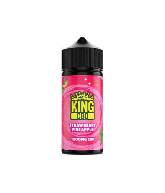 King CBD 1000mg CBD E-liquid 120ml (80VG/20PG) (BUY 1 GET 1 FREE) King CBD 1000mg CBD E-liquid 120ml (80VG/20PG) (BUY 1 GET 1 FREE)